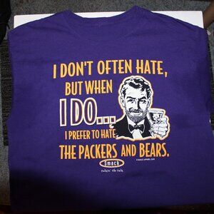 NFL Minnesota Vikings Novelty T-Shirt - Size L